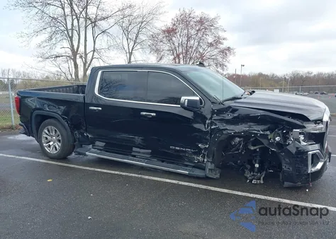 2021 GMC Sierra 1500 4Wd Short Box Denali из США, поврежденный, VIN 3GTU9FEL3MG387075